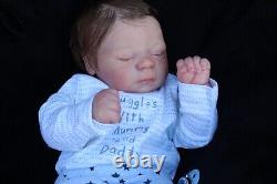 Lillbees stunning lifelike reborn realborn micheal baby boy Coa