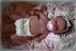 Little Cutie Lifelike Baby Girl Reborn Baby Full Body Soft Silicone Doll