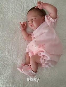 Logan Asleep reborn doll by Bountiful baby