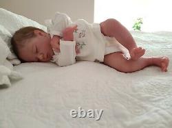 Logan Asleep reborn doll by Bountiful baby