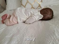 Logan Asleep reborn doll by Bountiful baby