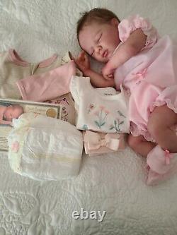 Logan Asleep reborn doll by Bountiful baby