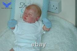 Lovely Reborn Life like Baby Carson 3month old Small Baby Boy Free Gift included