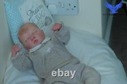 Lovely Reborn Life like Baby Carson 3month old Small Baby Boy Free Gift included