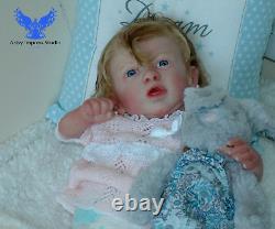 Lovely Reborn Life like Baby Sophia Sculpt By Gudrun Legler Free Gift included