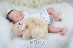 Luxe by Sculpted Cassie Brace. Beautiful Reborn Baby Doll Ready to Ship with COA