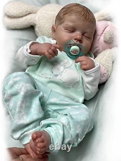MAIDEDOLL 18inch Lifelike Reborn Doll Soft Body Girl Realistic Newborn Baby Doll