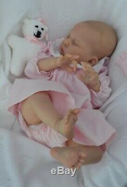 MARIAN ROSS Reborn Newborn Baby Girl Doll SARYAH LAURA TUZIO ROSS Ltd Edition