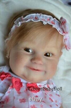 Maddie Bonnie Brown Toddler Reborn Baby Doll