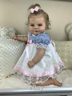 Maddie By Bonnie Brown Reborn Realistic Art Girl Baby Doll