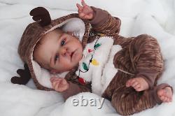 Magnolia Dream Doll Reborn baby boy Roux by Cassie Brace 18'' LE COA