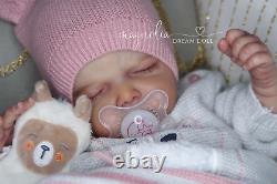 Magnolia Dream Doll Reborn baby girl Cayle by Olga Auer 19'' LE COA