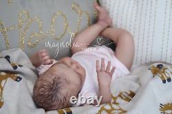 Magnolia Dream Doll Reborn baby girl Cayle by Olga Auer 19'' LE COA