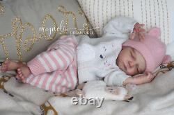 Magnolia Dream Doll Reborn baby girl Cayle by Olga Auer 19'' LE COA