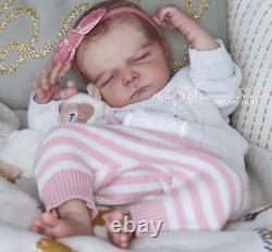 Magnolia Dream Doll Reborn baby girl Cayle by Olga Auer 19'' LE COA