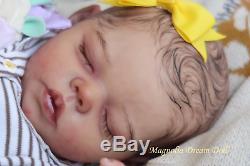 Magnolia Dream Doll Reborn baby girl Tia by Bonnie Sieben 20'' LE1200 COA