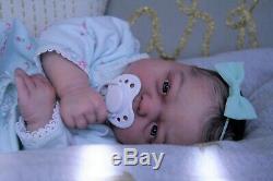 Magnolia Dream Doll Reborn baby girl Zuri Awake realborn 18'