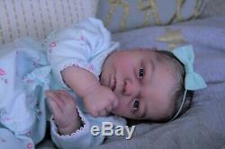 Magnolia Dream Doll Reborn baby girl Zuri Awake realborn 18'