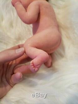 Micro Mini Full Body Silicone Baby Girl 8 Reborn Doll Lifelike