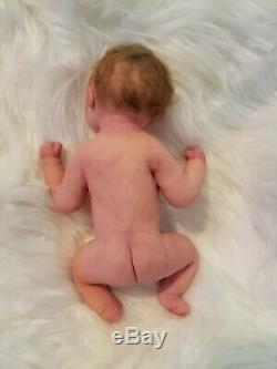 Micro Mini Full Body Silicone Baby Girl 8 Reborn Doll Lifelike