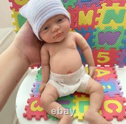 Micro Reborn Full Body Preemie Silicone Baby Doll Boy Toby Realistic-Newborn