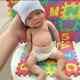 Micro Reborn Full Body Preemie Silicone Baby Doll Girl Luna