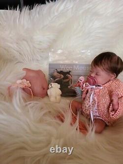 Micro preemie reborn doll Wee Mouse by Laura Lee Eagles