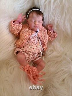 Micro preemie reborn doll Wee Mouse by Laura Lee Eagles