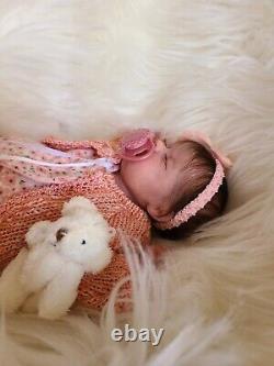 Micro preemie reborn doll Wee Mouse by Laura Lee Eagles