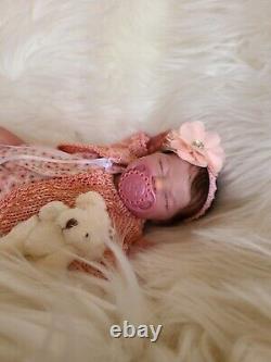 Micro preemie reborn doll Wee Mouse by Laura Lee Eagles