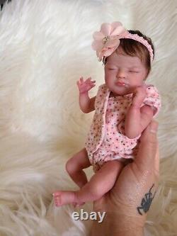 Micro preemie reborn doll Wee Mouse by Laura Lee Eagles