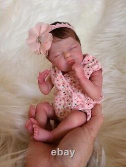 Micro preemie reborn doll Wee Mouse by Laura Lee Eagles