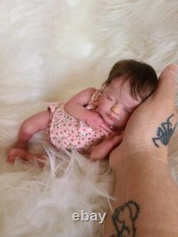 Micro preemie reborn doll Wee Mouse by Laura Lee Eagles