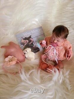 Micro preemie reborn doll Wee Mouse by Laura Lee Eagles