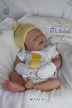 Mondays Child FBS By Joanna K, painted by Anne Cameron reborn doll/baby