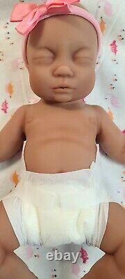 NEW 12 Full Body Silicone Baby Girl Doll Willow