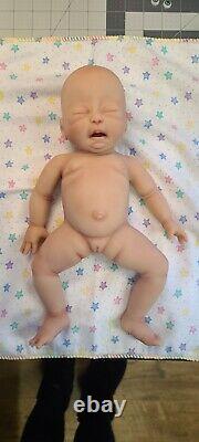NEW 14 Full Body Silicone Baby Girl Doll Liberty