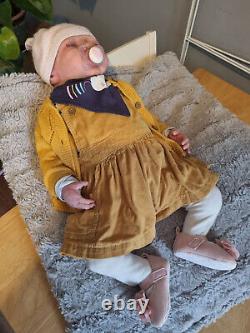 Nevaeh Reborn Doll by Kelly Michelle Warwick Of Hidden Treasures Art Dolls