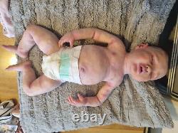 Nevaeh Reborn Doll by Kelly Michelle Warwick Of Hidden Treasures Art Dolls