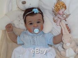 New Baby Marcia Full Body Soft Solid Silicone Girl Reborn Doll