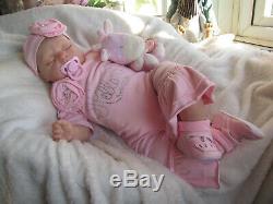 New Realistic Reborn Big 7lbs Toddler Baby Tracy Rubert Sunbeambabies Doll Ghsp