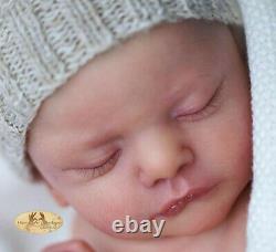 New Reborn Baby Doll Kit Sam By Gudrun Legler@19-20@With Body