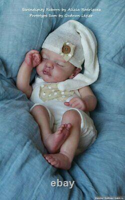 New Reborn Baby Doll Kit Sam By Gudrun Legler@19-20@With Body