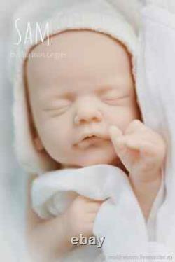 New Reborn Baby Doll Kit Sam By Gudrun Legler@19-20@With Body