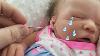 Newborn Silicone Baby Gets Her Ears Pierced Life Like Baby Doll Nlovewithreborns2011