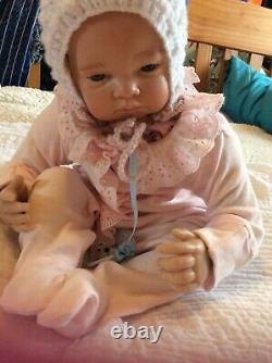 Newborn baby girl reborn doll