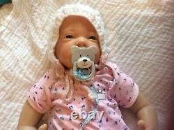 Newborn baby girl reborn doll