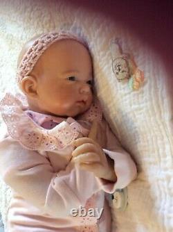 Newborn baby girl reborn doll