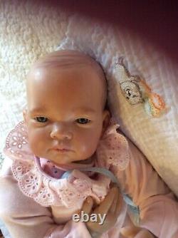 Newborn baby girl reborn doll