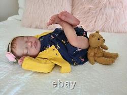 OOAK Reborn Doll Claudia Asleep By Bountiful Baby (please read description)